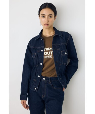AZUL DENIM タイトフィットデニムジャケット