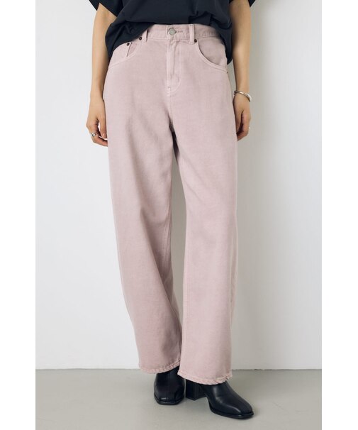 AZUL DENIM カラーワイドデニム