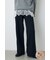 格上げニットワイドパンツ