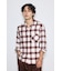 オンブレチェックシャツ