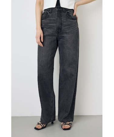 AZUL DENIM ハイウエストワイドデニム