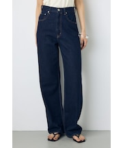 AZUL DENIM ハイウエストワイドデニム