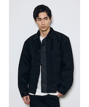 異素材デニムジャケット