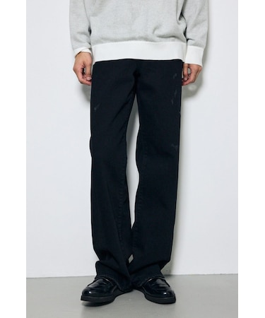 AZUL DENIM ダメージワイドデニム