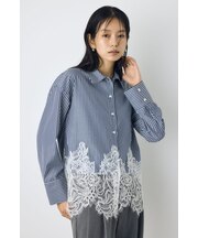 レースドッキングシャツ