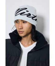 ロゴデザインニット帽