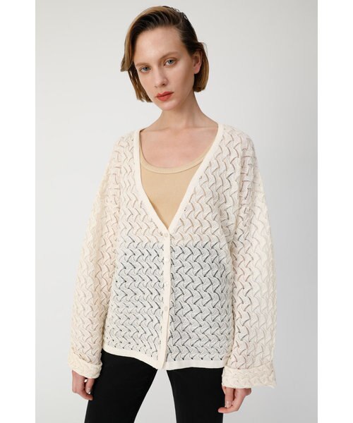 TGOR カーディガンCache-Coeur cardigan IVORY TGOR カーディガンCache-Coeur cardigan IVORY