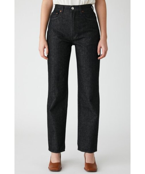PLAIN JEANS BLK STRAIGHT