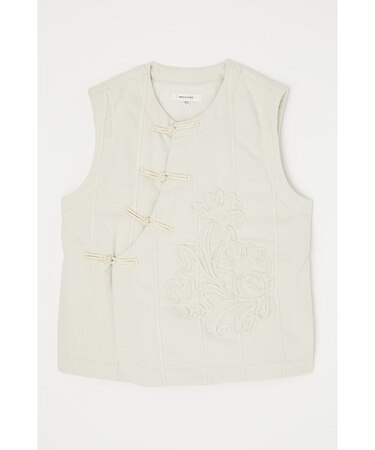 CORD EMBROIDERY ベスト