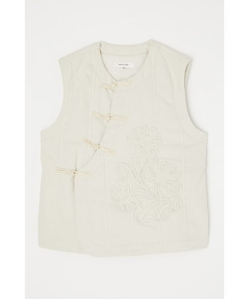 CORD EMBROIDERY ベスト