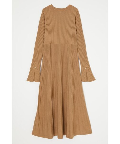 A LINE LONG KNIT ドレス