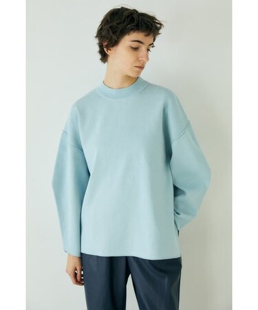 ROUND SLEEVE COTTON セーター