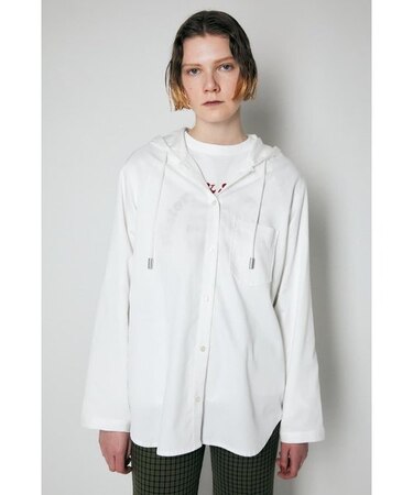 HOODED LOOSE シャツ
