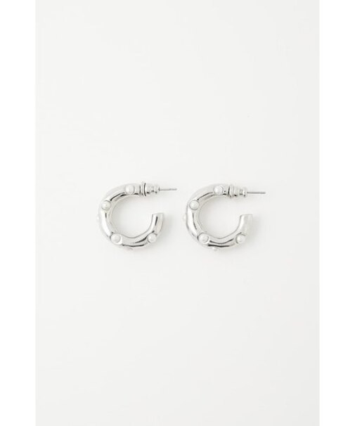 F／PEARL DOT EARRINGS