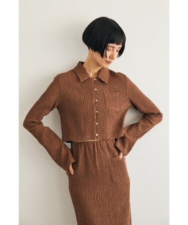 SHIRRING SHORT シャツ