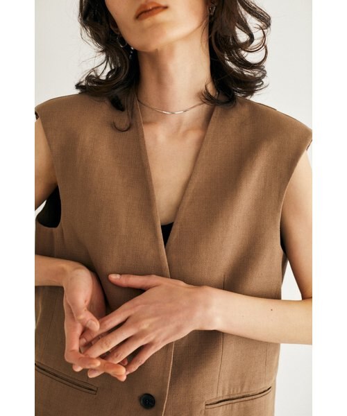 M_ FOR LAYERED ベスト MOUSSY MOUSSY FOR LAYERED ベスト BLK -ファッション通販 FASHION WALKER