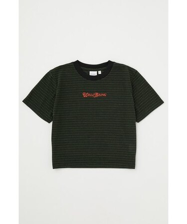 MULTI BORDER SHORT Tシャツ