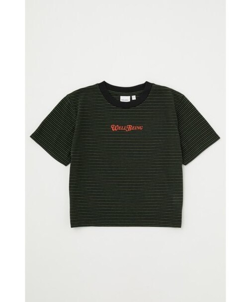 MULTI BORDER SHORT Tシャツ