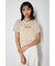 MULTI BORDER SHORT Tシャツ