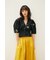 【M_】GATHER DETAIL SHORT ブラウス