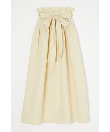 WASHED COTTON GATHER スカート