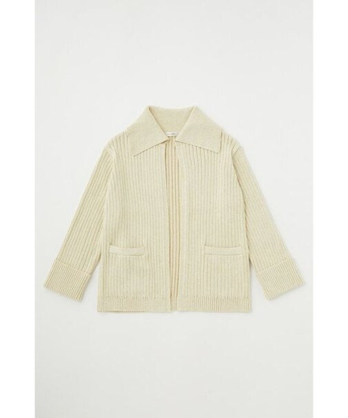COLLAR LOOSE KNIT カーディガン