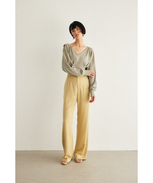 ARM BUTTON KNIT ボディースーツ