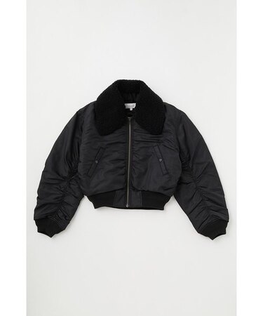 F／FUR COLLAR BOMBER ジャケット