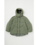 HOODED MIDDLE PUFFER ジャケット