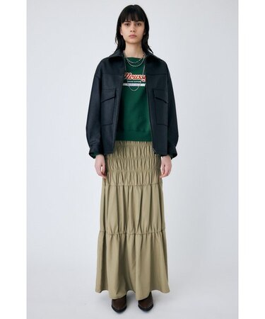 FAUX LEATHER BIG ジャケット