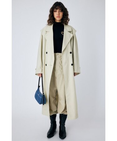 4WAY ギミック レイヤード トレンチ