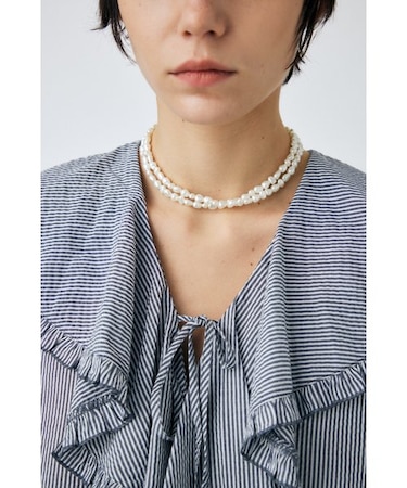F／PEARL STRAND ネックレス