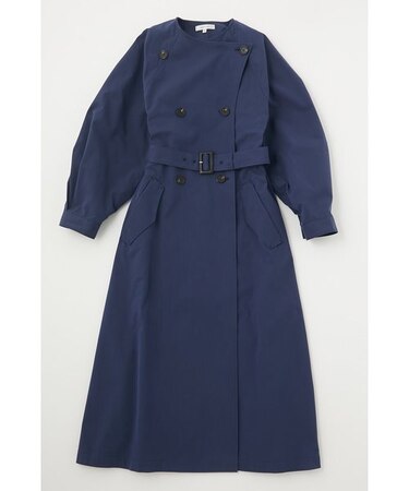 COLLARLESS TRENCH コート