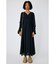 VOLUME SLEEVE ロングドレス
