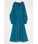 VOLUME SLEEVE ロングドレス