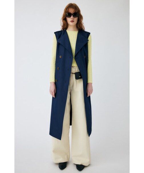 SLEEVELESS トレンチ コート