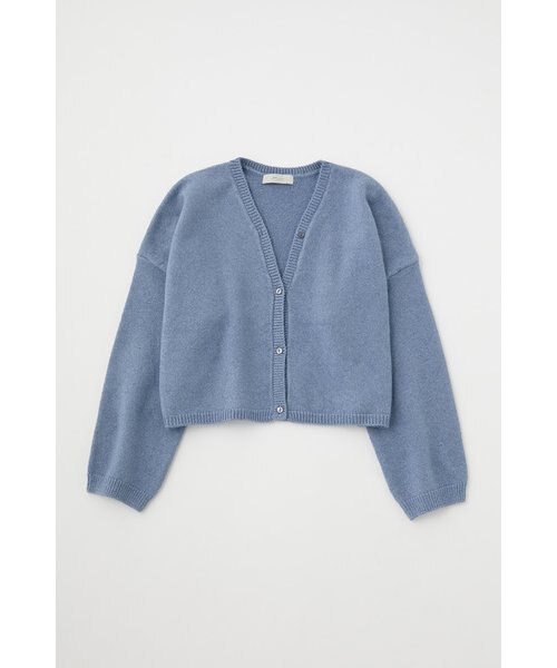 【M_】CROP KNIT BUTTON UP カーディガン M_（エムアンダーバー）の「【M_】CROP KNIT BUTTON UP カーディガン