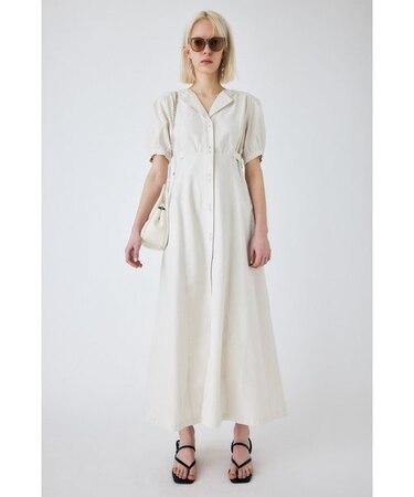 SIDE BELT FLARE ドレス