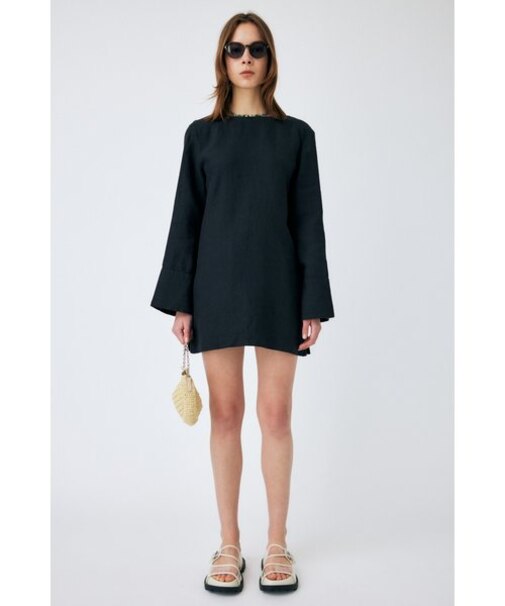 LINEN STRIPE ミニドレス＆パンツ