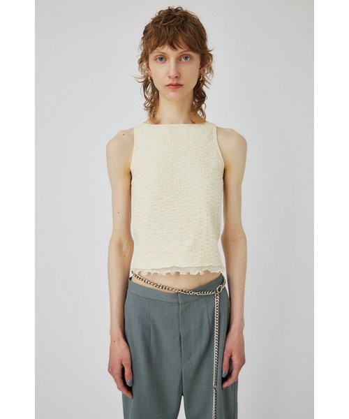 FLORAL LACY タンクトップ｜マウジーの通販｜&mall（アンド