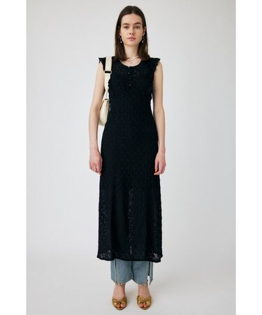 SHEER LACE PANEL ドレス｜マウジーの通販｜&mall（アンドモール）三井 