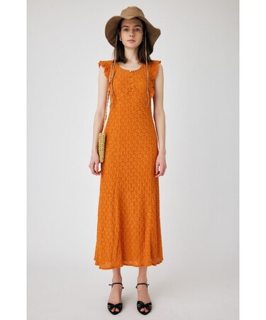 SHEER LACE PANEL ドレス｜マウジーの通販｜&mall（アンドモール）三井 