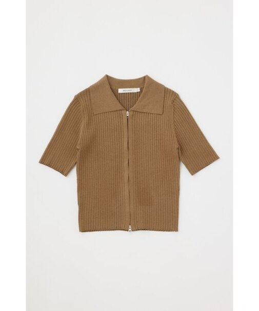 ZIP UP KNIT シャツ