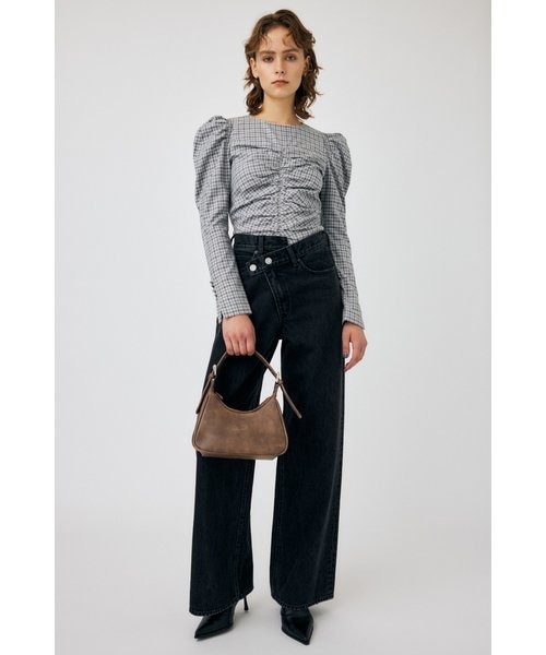 MOUSSY PUFF SLEEVE GATHER ブラウス MOUSSY（マウジー）の「PUFF SLEEVE GATHER ブラウス（シャツ/ブラウス