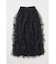 VOLUME TULLE ロングスカート