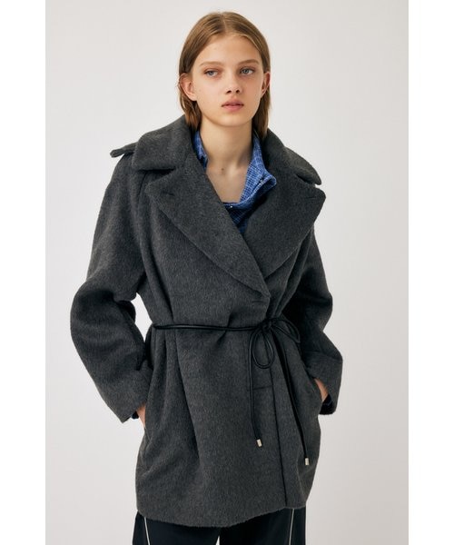 BIG COLLAR MINI コート｜マウジーの通販｜&mall（アンドモール）三井