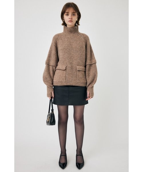 ASYMMETRIC HALF ZIP プルオーバー｜マウジーの通販｜&mall（アンド