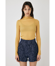 LOOSE FIT HIGH NECK トップス