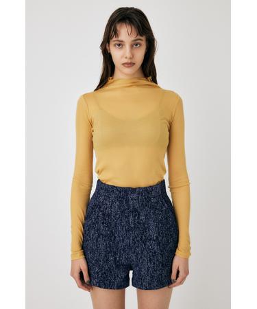 LOOSE FIT HIGH NECK トップス