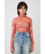 HI NECK CUT トップス